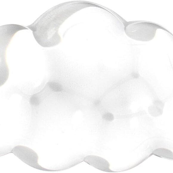 Clear Gel Wrist Rest for Mouse, White Silicone Cloud Mouse Wrist Rest, Cool Soft - Picture 1 of 6